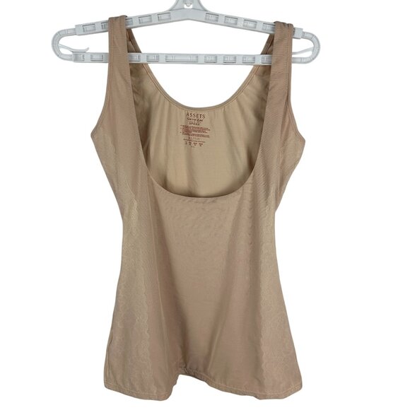 Assets Spanx Red Hot Label Womens Shaping Tank Top Size XL Beige Nylon & Spandex - Picture 1 of 4
